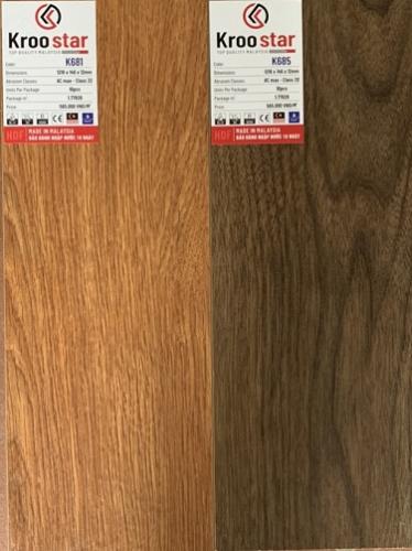 sàn gỗ kroostar malaysia cao cấp sang trọng k685