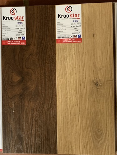 sàn gỗ kroostar malaysia cao cấp sang trọng k682